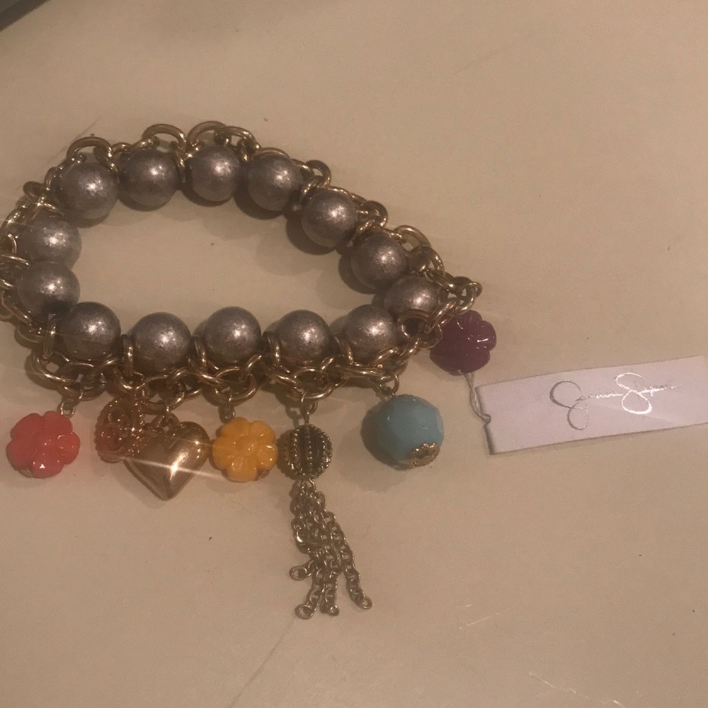 Jessica Simpson charm bracelet
